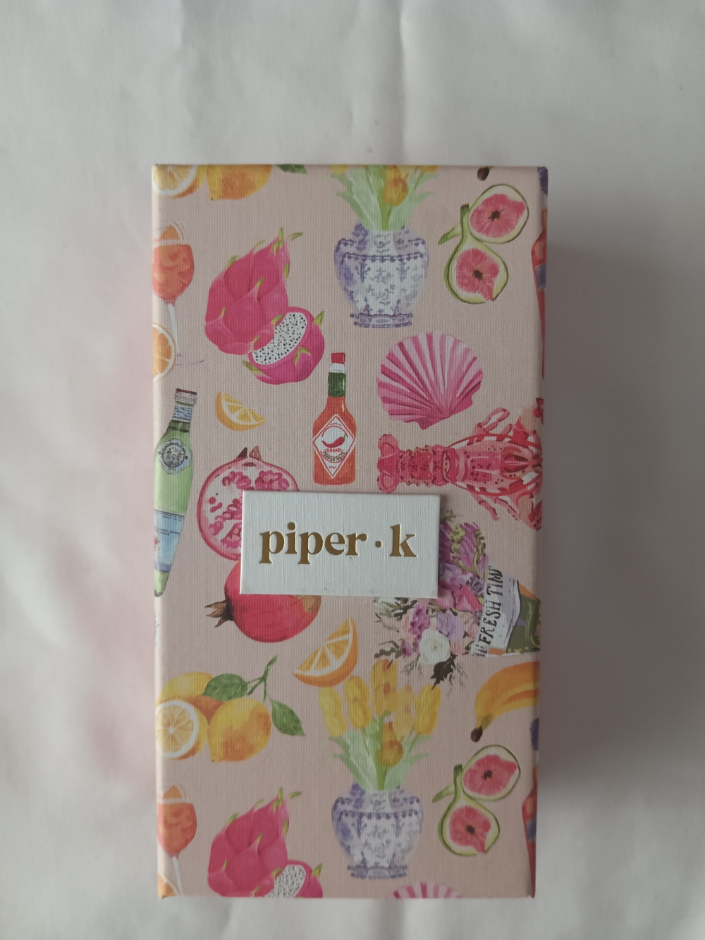 Piper Red Cherry Bag Charm with Gold Hardware - Picture 2 of 2